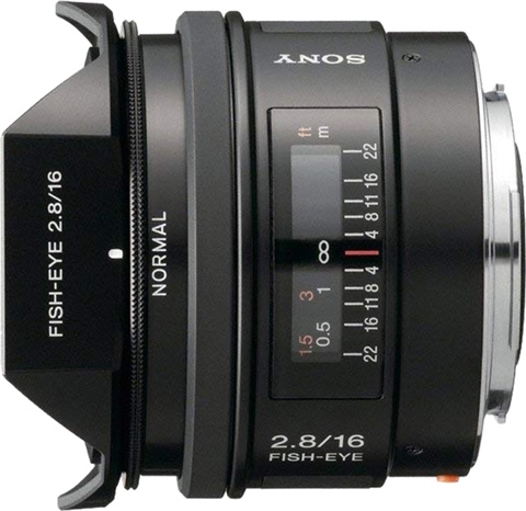 Sony SAL16F28 16mm f2.8 Fisheye - CeX (UK): - Buy, Sell, Donate